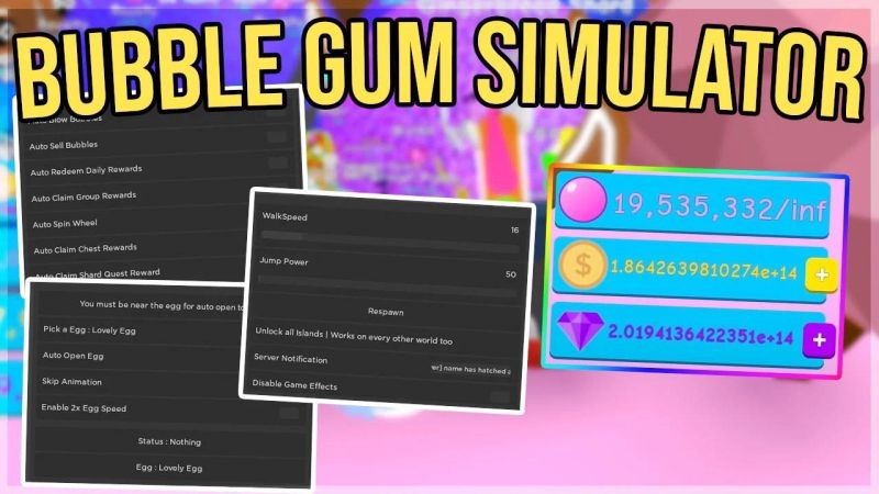 Gui Bubble Gum Simulator Pdf - Download Stunning Nature Texture | Mobile