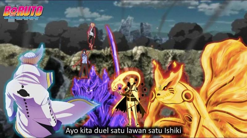 Boruto 08 Akataka - Geometric Wallpaper Collection - Ultra HD Quality