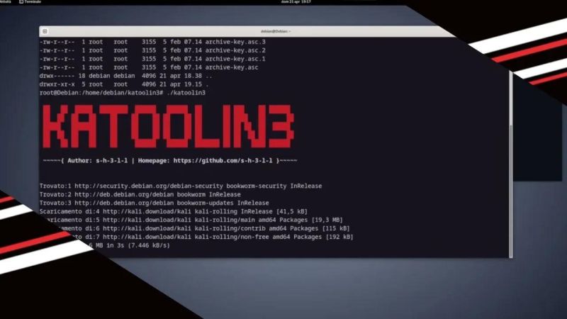 Kali Linux Teletype - HD Vintage Designs for Desktop
