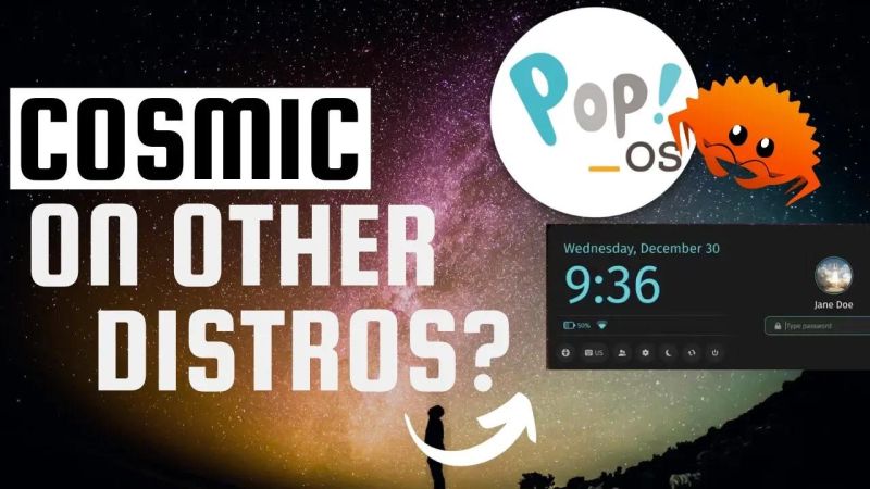 Pop Os Cosmic Desktop Alpha Release In Depth Review - 4K Dark Textures for Desktop