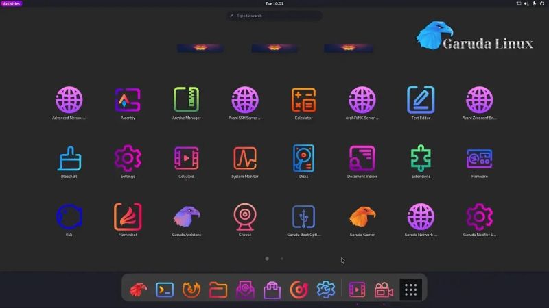 Garuda Linux Gnome Edition - Download High Quality Colorful Art | High Resolution