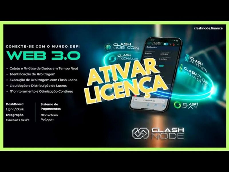 Clash Node Apresenta O Flash Node - Download Premium Light Background | Mobile