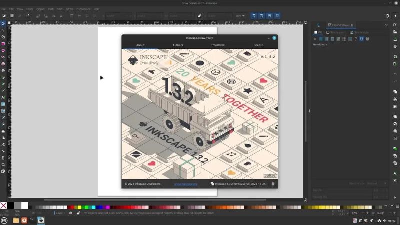 Inkscape Linux Rentgasm - Elegant Mountain Photo - High Resolution