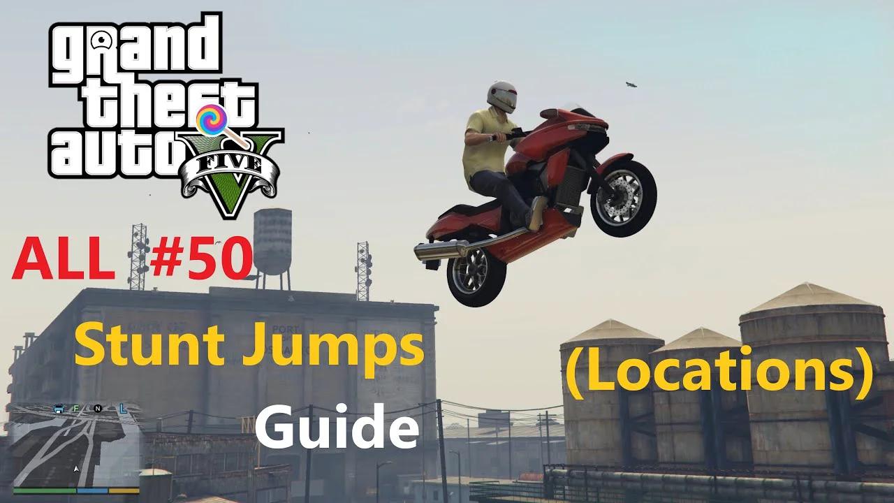 GTA 5 All 50 Stunt Jumps Locations Guide 2023 Story Mode 4K 60FPS D U6pB6f3zw