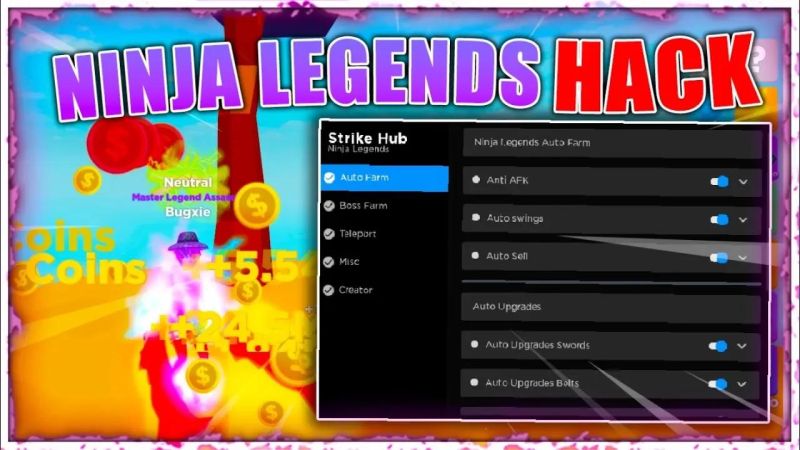 Hack Ninja Legends Script Hack 2019 Youtube - HD Mountain Arts for Desktop