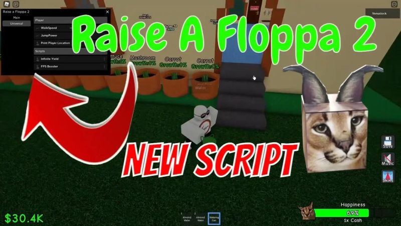 Raise A Floppa Script Pdf - Premium Colorful Background Gallery - Full HD