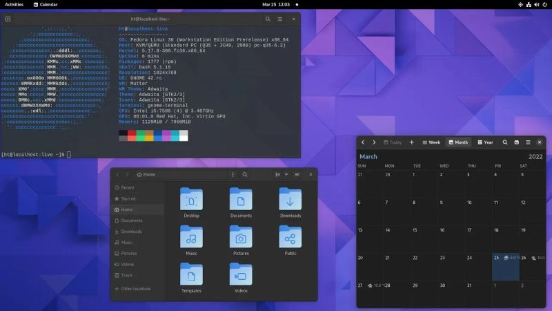 Gnome 43 App Grid R Fedora - Geometric Textures - Professional 8K Collection