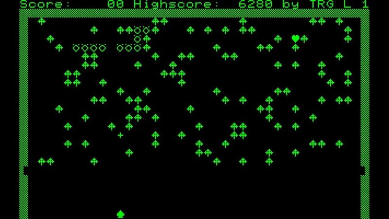 Sharp Mz 80c Game Super Defender 1983 - Ocean Textures - Stunning HD Collection