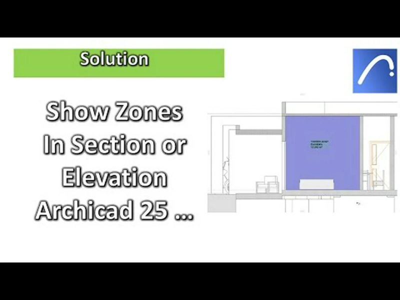 Linked Archicad Objects In Zones Status - Download Ultra HD Gradient Picture | High Resolution