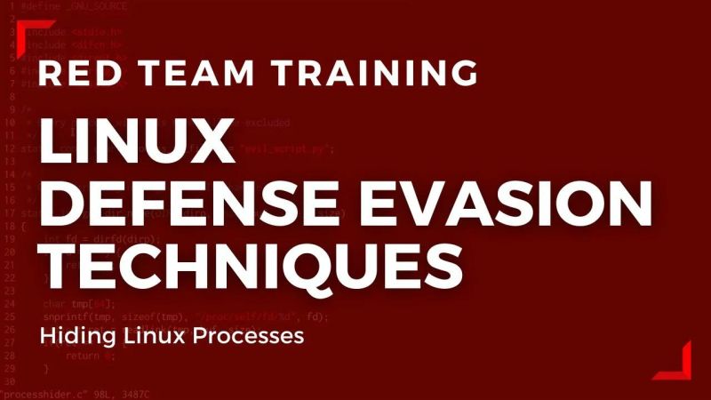 Linux Red Team Defense Evasion Hiding Linux Processes - Perfect 8K Colorful Illustrations | Free Download