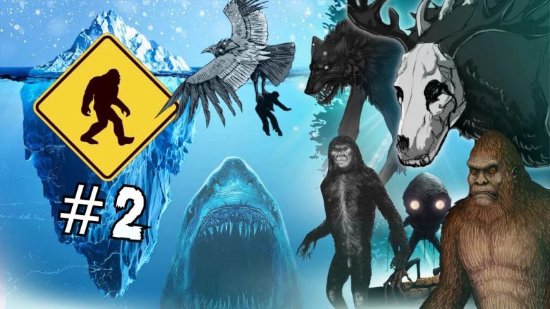 Creepy Characters Iceberg - Premium Minimal Wallpaper Gallery - High Resolution