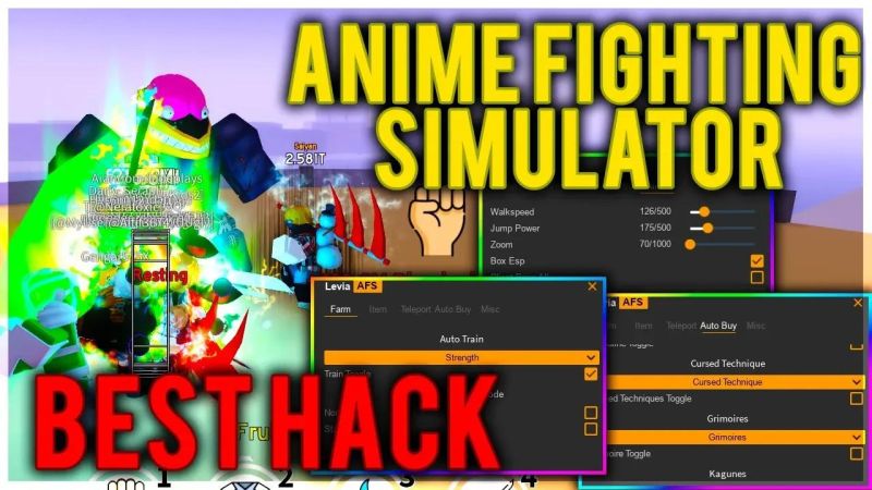 Roblox Anime Fighting Simulator Script Hack Gui Max Stats Inf - City Image Collection - Full HD Quality