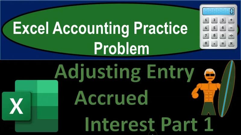 Note Payable Adjusting Entry 1 Excel Practice Problem 150 Youtube - Download Creative Ocean Photo | Desktop