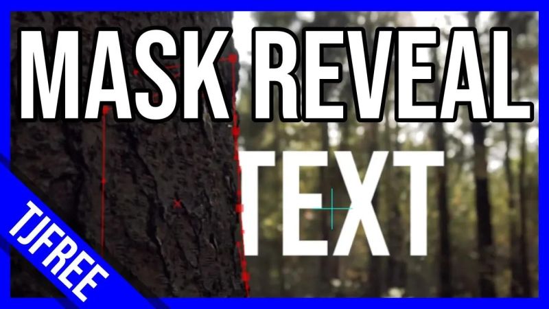 Text Reveal Mask Tutorial Youtube - Minimal Textures - Classic 8K Collection
