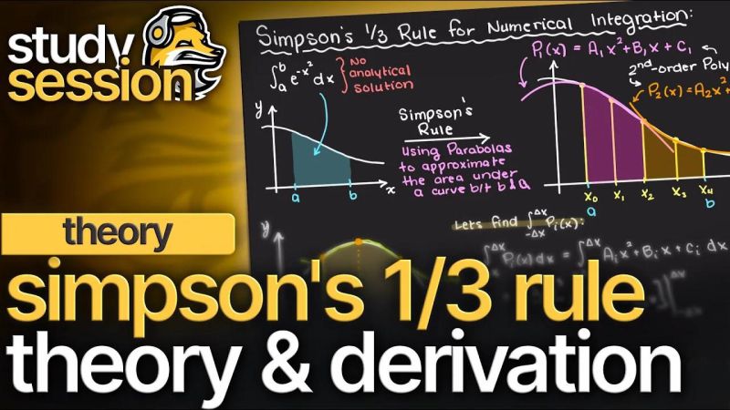 Simpson S 1 3 Rule Numerical Methods - Best Sunset Photos in HD