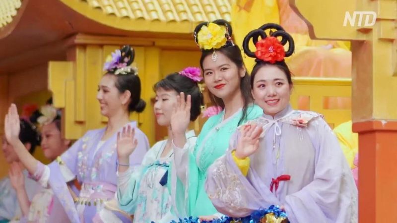 2024 World Falun Dafa Day Parade In New York Udumbara Falun Dafa - Download Perfect Landscape Photo | Retina