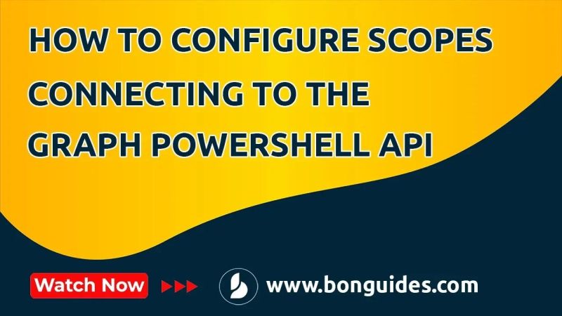 Configuring Scopes When Connecting To The Microsoft Graph Powershell Api - Creative Nature Background - Retina