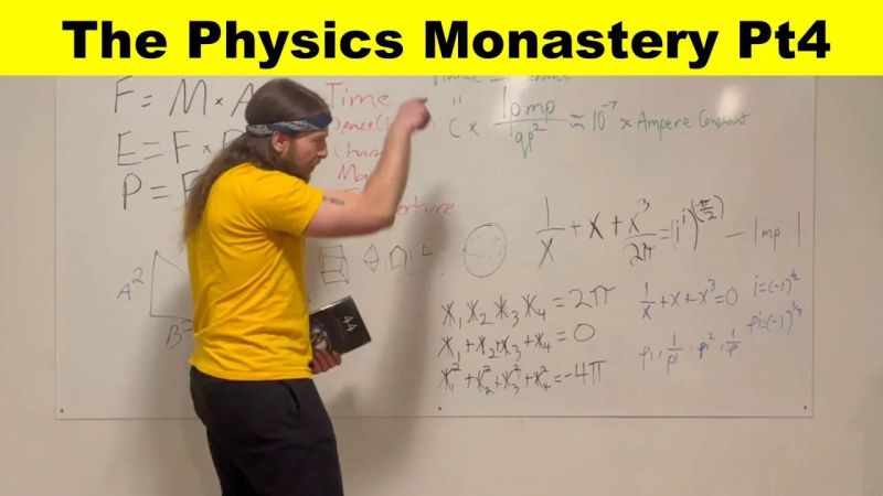 Physics Monastery - Elegant Abstract Wallpaper - Retina