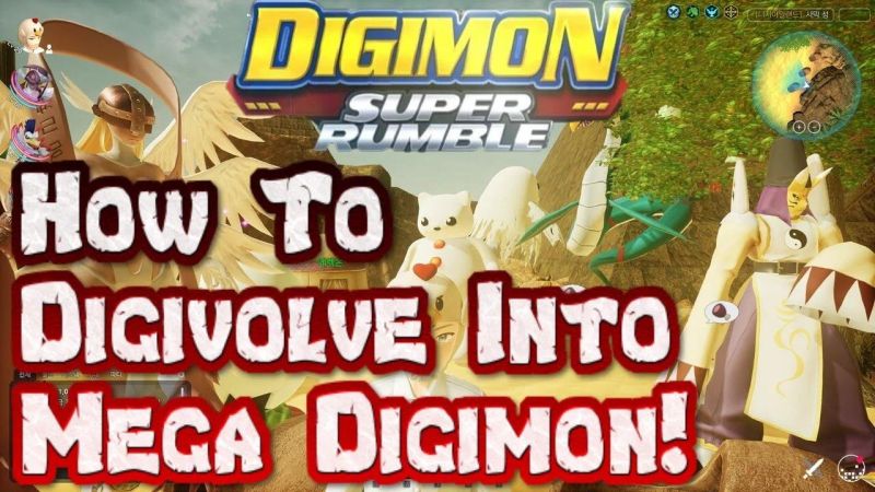 Digimon Super Rumble Mini Guide How Digivolving Works - Premium Vintage Design Gallery - Desktop