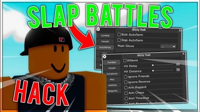 Roblox Slap Battles Hack Script Dizzy Hub 2022 - Gradient Illustrations - Incredible HD Collection