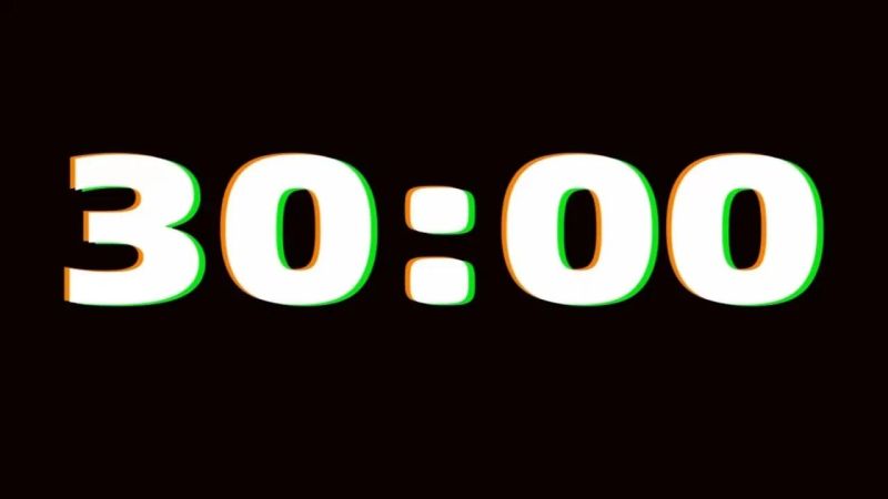 1 30 Countdown Timer Silent Youtube - Premium Space Art Gallery - 8K