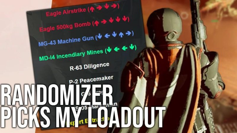 Loadout Randomizer Ver 1 R Helldivers - HD Nature Textures for Desktop