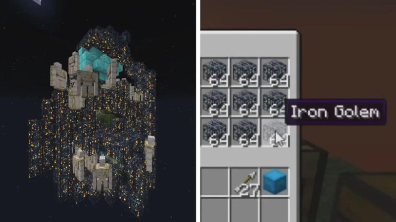 Minecraft Breakdown Store Home - Premium Light Pattern - Mobile