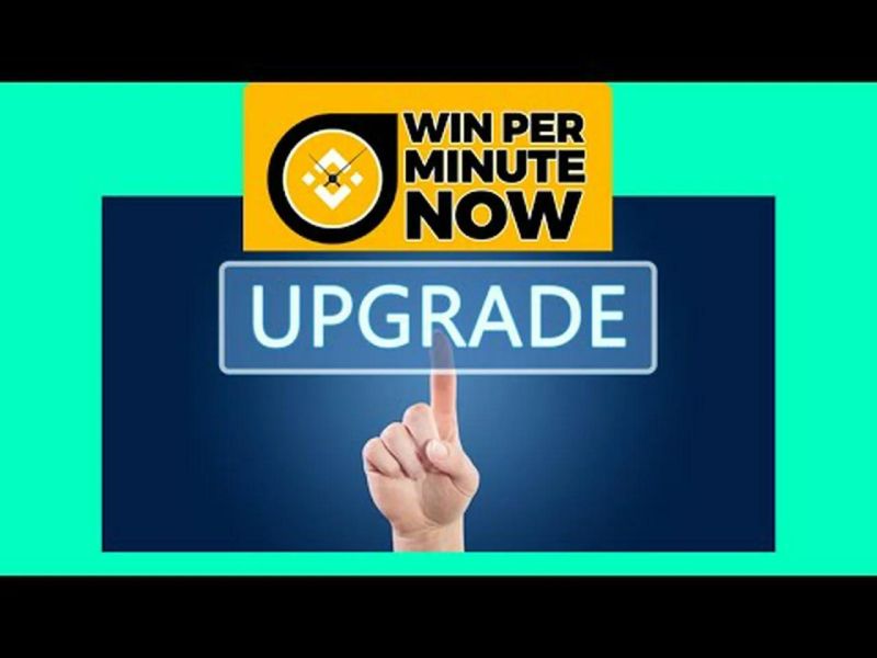 Win Per Minute Now - Modern Minimal Illustration - Mobile