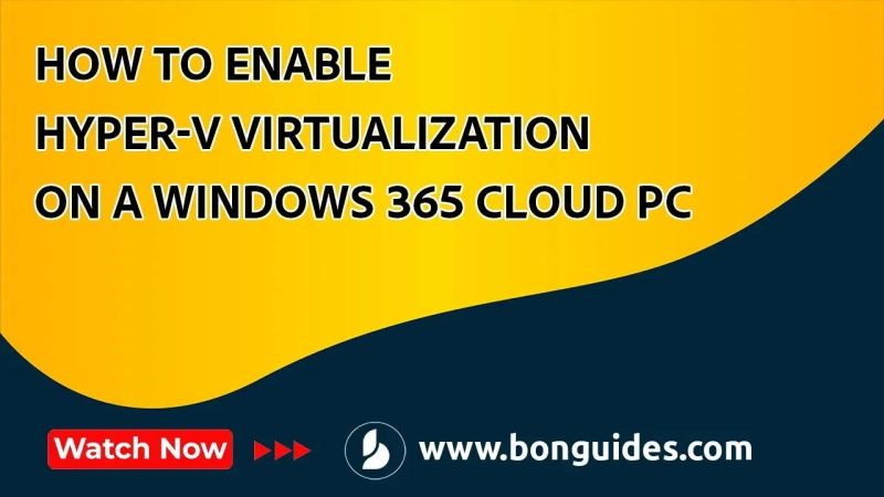 Enabling Hyper V Virtualization On Your Windows 365 Cloud Pc George - Nature Wallpapers - Artistic Ultra HD Collection
