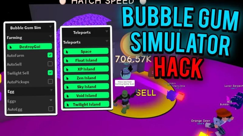 Bubble Gum Simulator Hack Roblox Bubble Gum Simulator Gui Script - Desktop Dark Patterns for Desktop