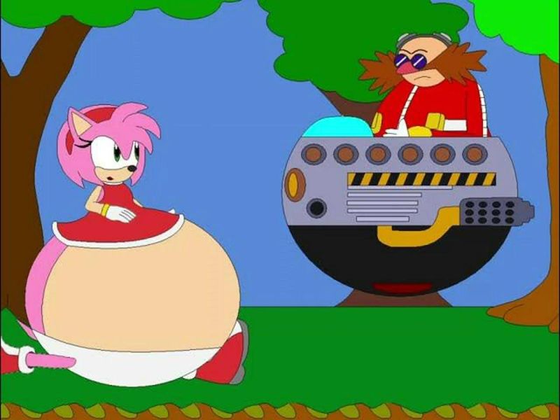 Amy Ate Sonic Again Or Did She Remastered - Download Classic Sunset Image | Desktop