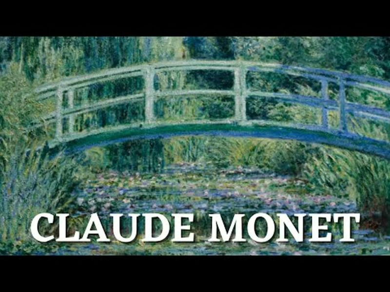 Claude Monet Os Livros Do Fernando - Nature Illustration Collection - Retina Quality