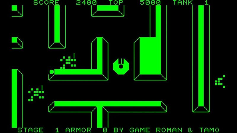 Sharp Mz 80c Game Zeroid 19xx - Amazing Geometric Background - HD