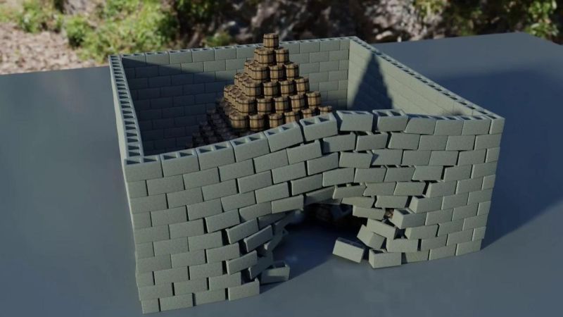 Blender 2 83 Rigid Body Physics Simulation A Rigid Body Simulation - Vintage Designs - Stunning 4K Collection