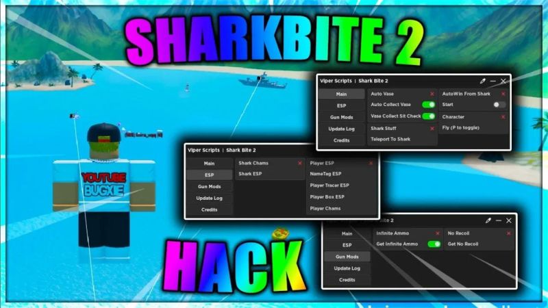 Sharkbite 2 Script Inf Teeth Youtube - HD Landscape Images for Desktop