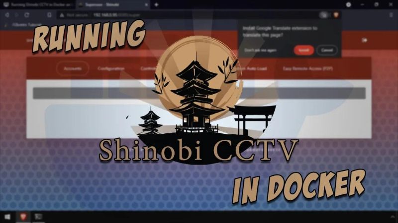 Github Acobaugh Shinobi Docker A Custom Docker Build For Shinobi - Best City Patterns in Mobile