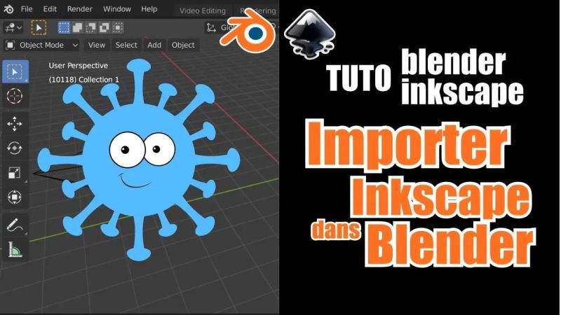 Tuto Blender Inkscape - Best Geometric Illustrations in High Resolution