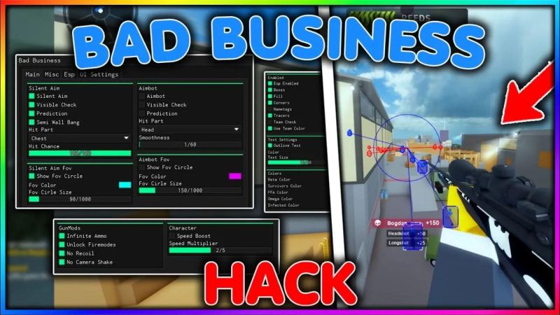 Bad Business Script Hack Pastebin Silent Aimbot More - 8K Minimal Photos for Desktop