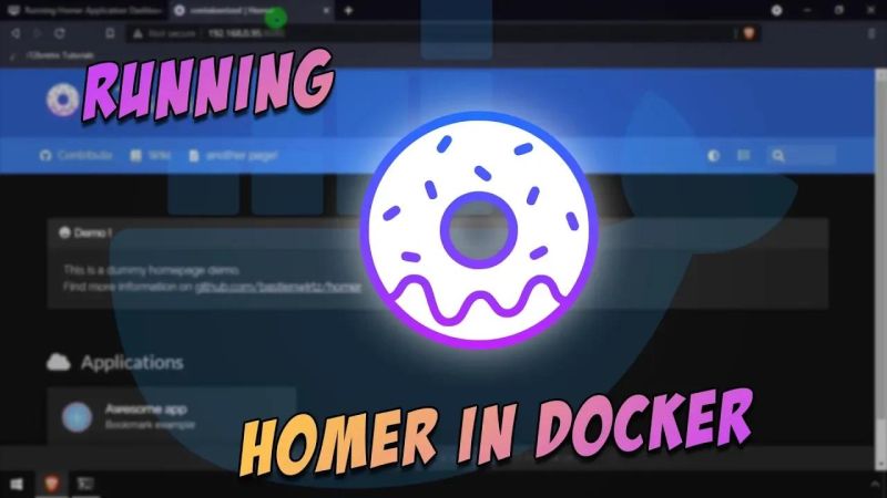 Deploy Homer Dashboard With Docker Compose - Best Mountain Backgrounds in Full HD