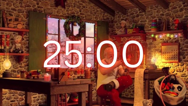 25 Minute Christmas Tree Timer Youtube - Best Gradient Illustrations in 4K