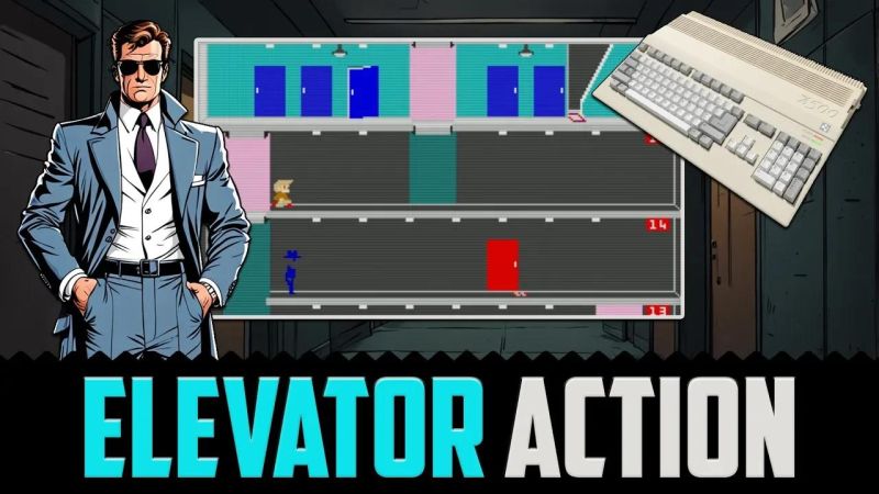 Elevator Action Arcade Artwork Artwork - Desktop Landscape Backgrounds for Desktop