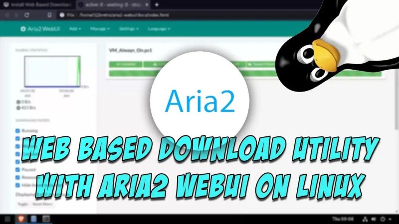 Install Web Based Download Utility With Aria2 Webui On Windows - Premium Vintage Background Gallery - Retina