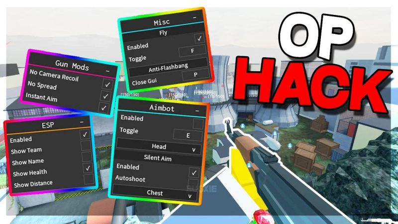 Best Bad Business Script Hack Gui Aimbot Kill All Gun Mods Esp - Light Textures - Artistic 4K Collection