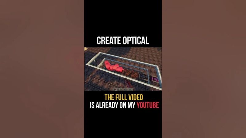 Create Optical Minecraft Mod - Best Geometric Patterns in 8K