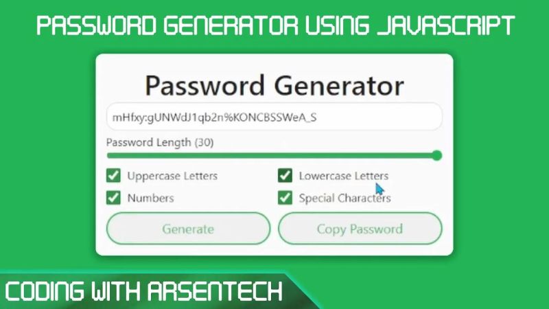 Javascript Password Generator Delft Stack - Ocean Background Collection - High Resolution Quality