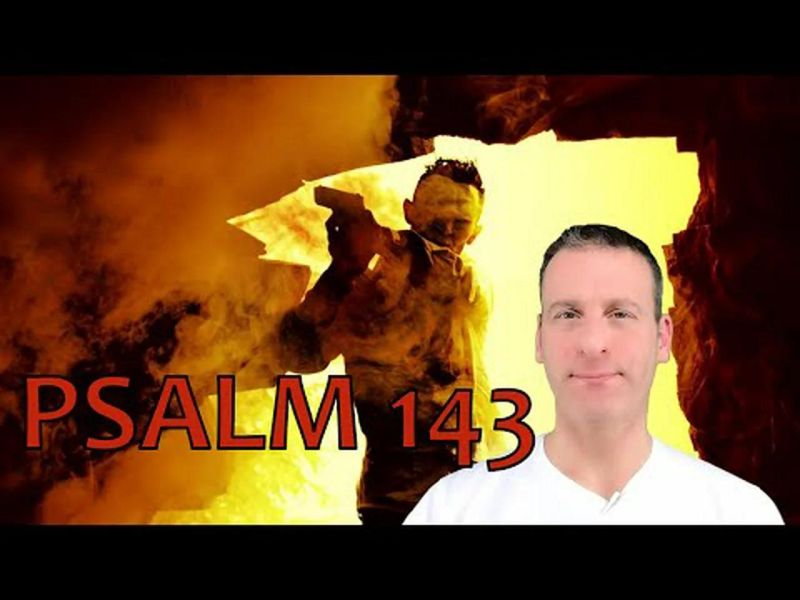 Psalm 143 Reverse Parallelism - Premium Dark Art Gallery - Full HD