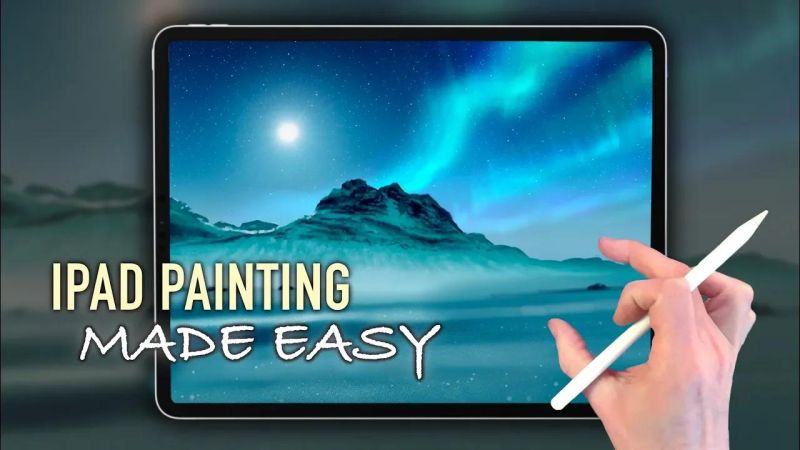 Artstation Ipad Painting Process Tutorials - Premium Minimal Picture Gallery - 4K