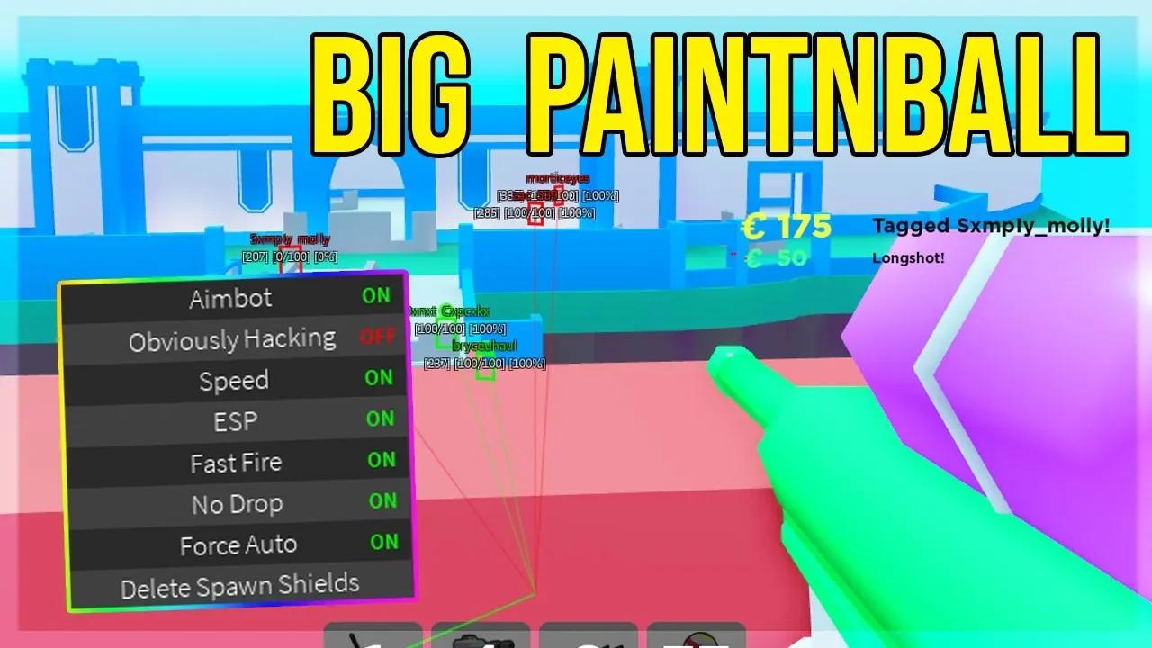 ROBLOX Big Paintball HACK OP SCRIPT GUI WORKING ArUpx1SAzcs