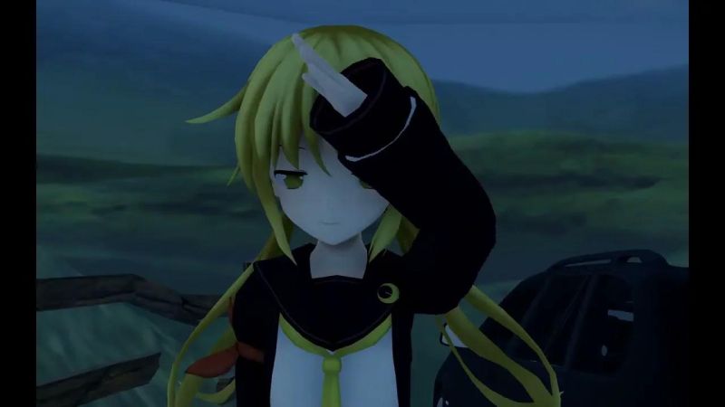 Mmd Giantess Scary Humanoid - High Quality Mountain Background - Desktop