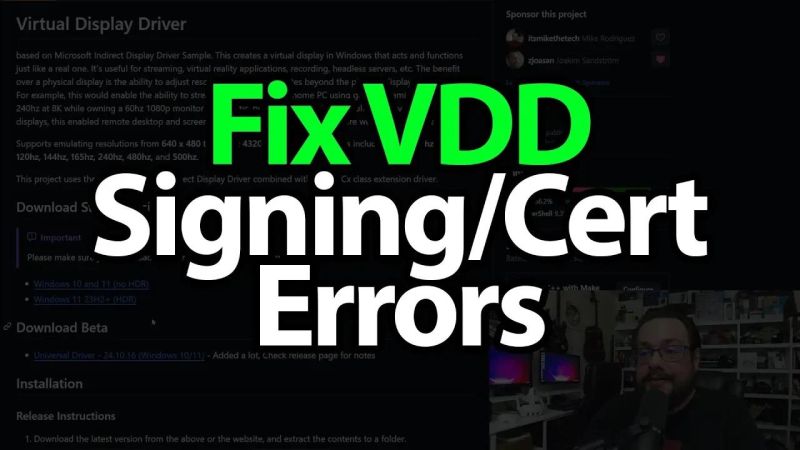 Virtual Display Driver Community Scripts Toggle Vdd Ps1 At Master Virtualdrivers Virtual - High Quality Ultra HD Landscape Designs | Free Download